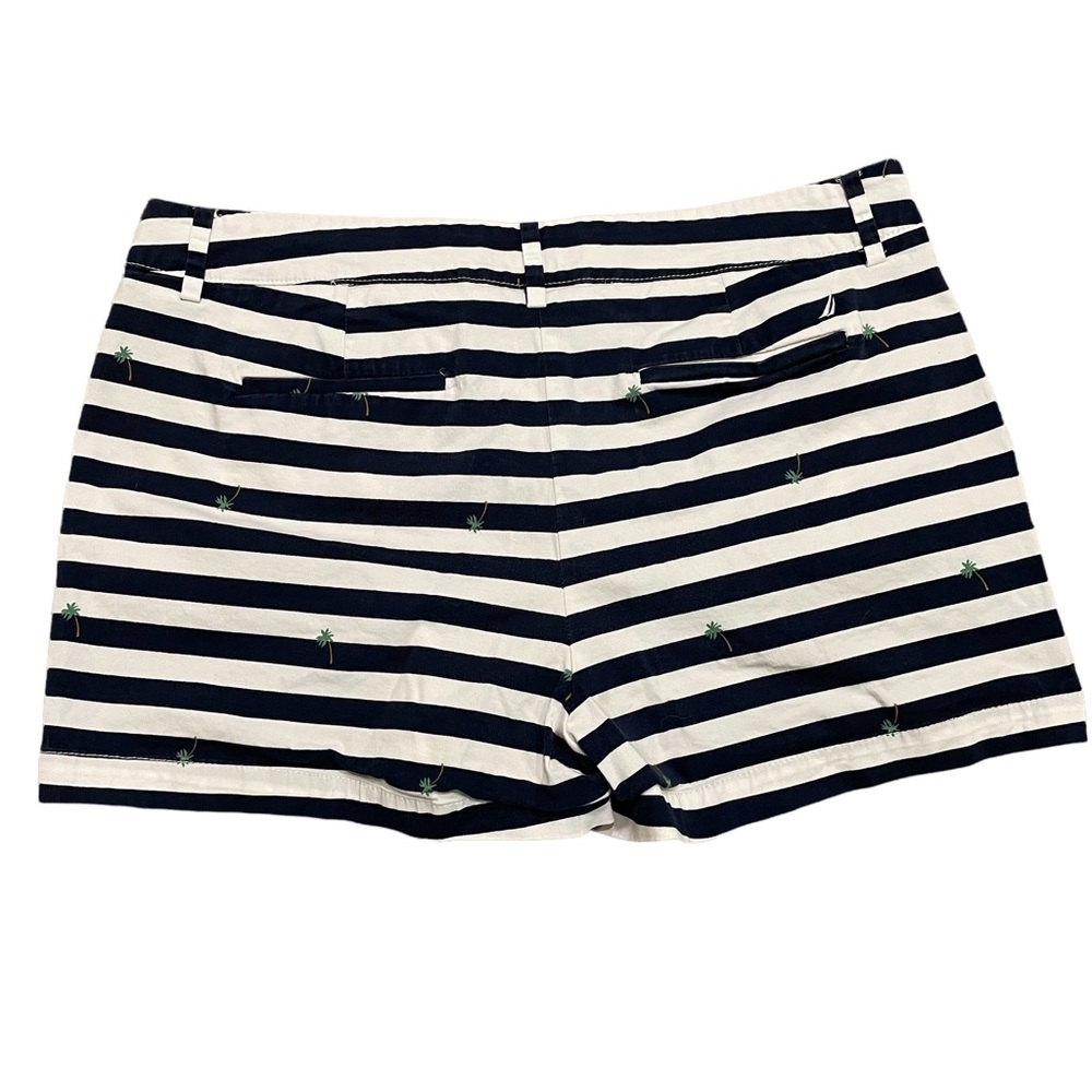 Nautica Striped Palm Tree Sailor Shorts. Size 10 - Picture 2 of 6